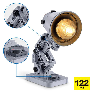 Set Bloques Premium Home Max - Con Diferentes Modelos De Piezas - Lampara De Luz
