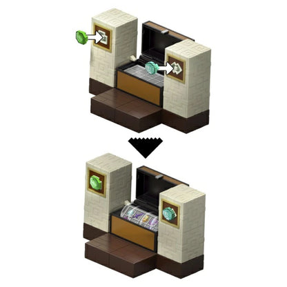 Minecraft Core Figura De 8cm Con Crafting 2-pack - El Cofre De Duster