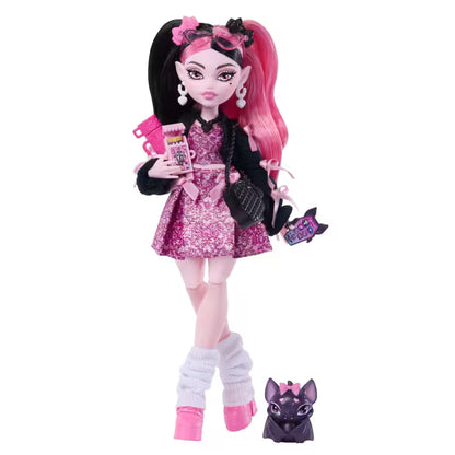Monster High Muñeca Draculaura - Draculaura 3 - Calcetines Blancos