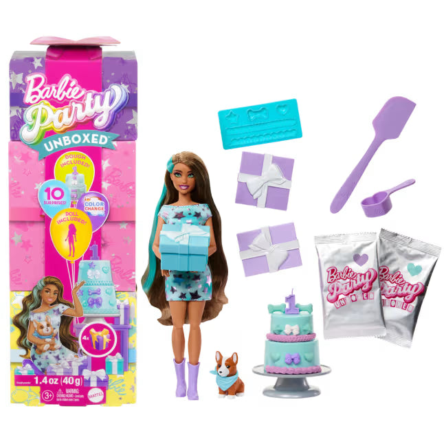 Barbie Party Surprise Pet Birthday Series - Verde