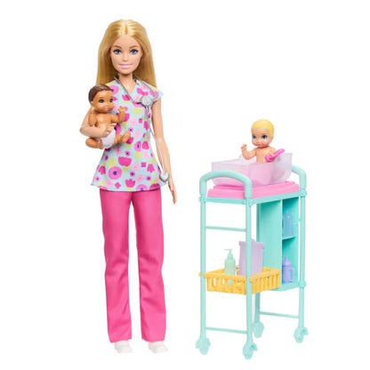 Barbie Set De Profesiones Con Muñeca - Pediatra