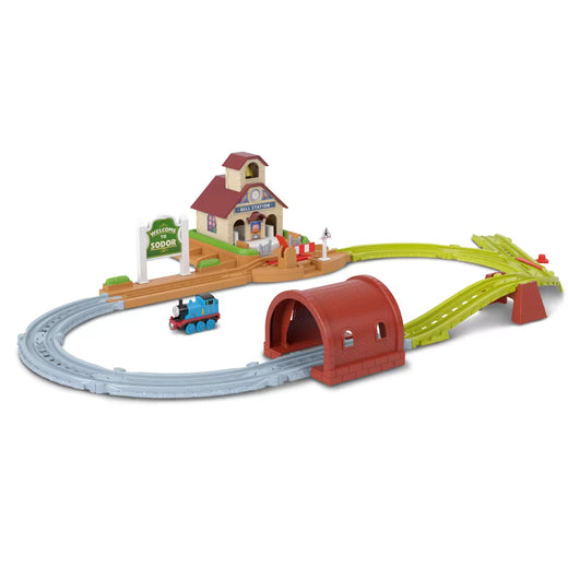 Thomas Bell Station Set Pista Tren Fisher Price