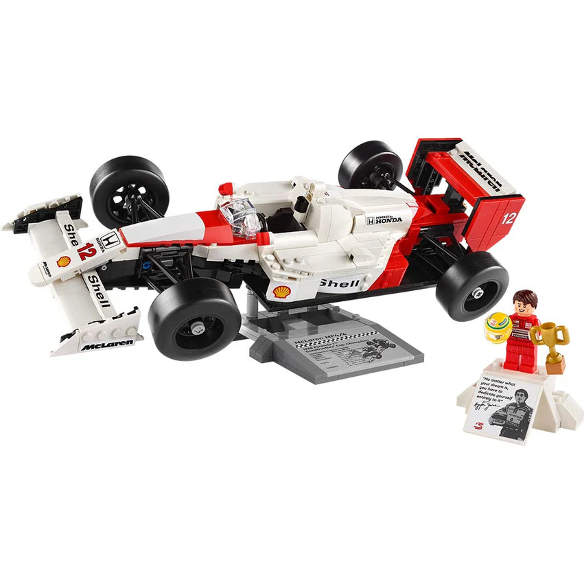 Mclaren Mp4/4 Y Ayrton Senna Lego Icons