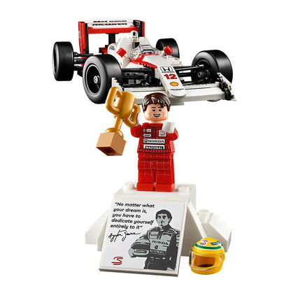 Mclaren Mp4/4 Y Ayrton Senna Lego Icons