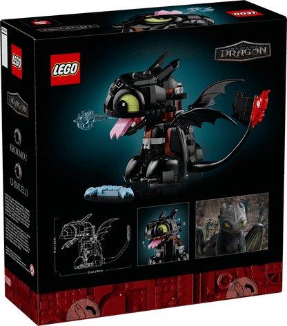 Como Entrenar A Tu Dragon Chimuelo Lego Icons