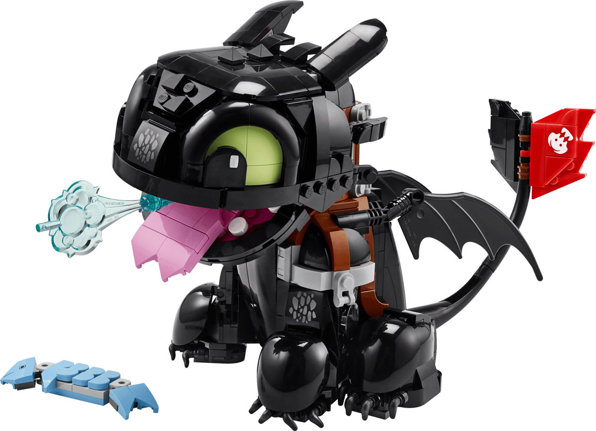 Como Entrenar A Tu Dragon Chimuelo Lego Icons