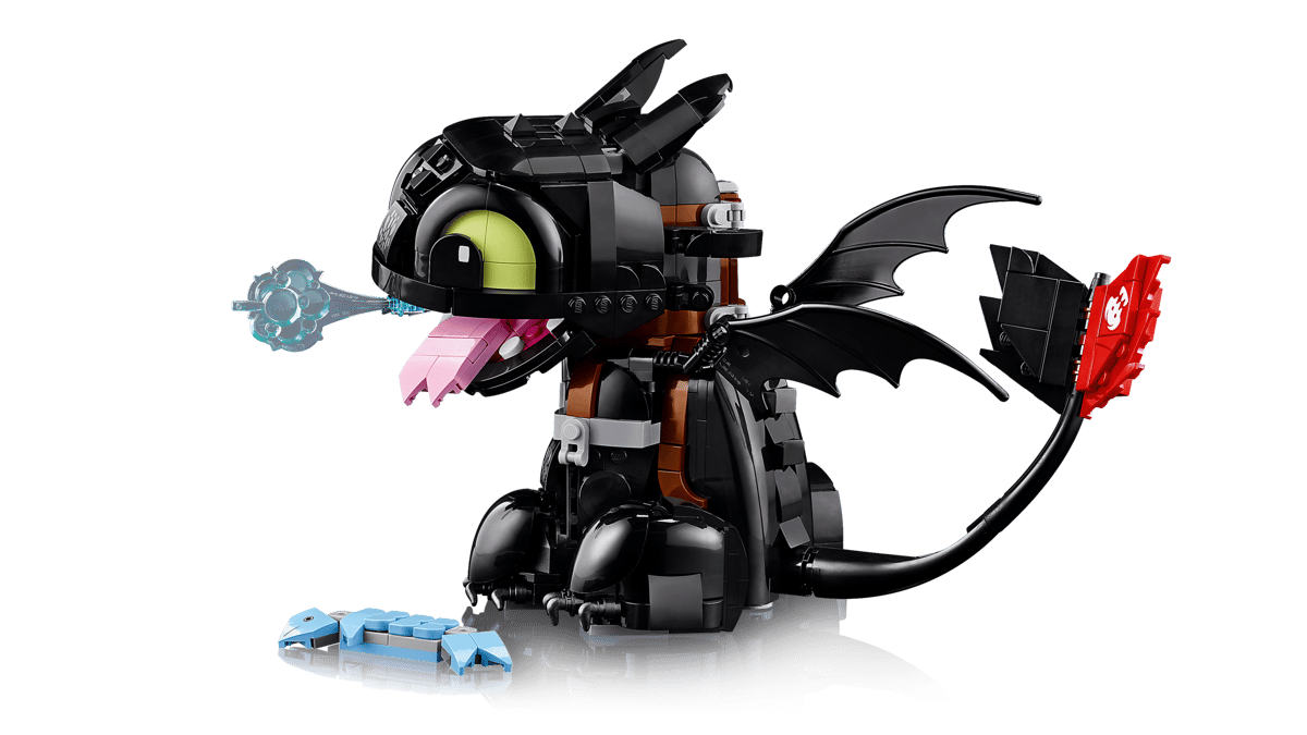 Como Entrenar A Tu Dragon Chimuelo Lego Icons