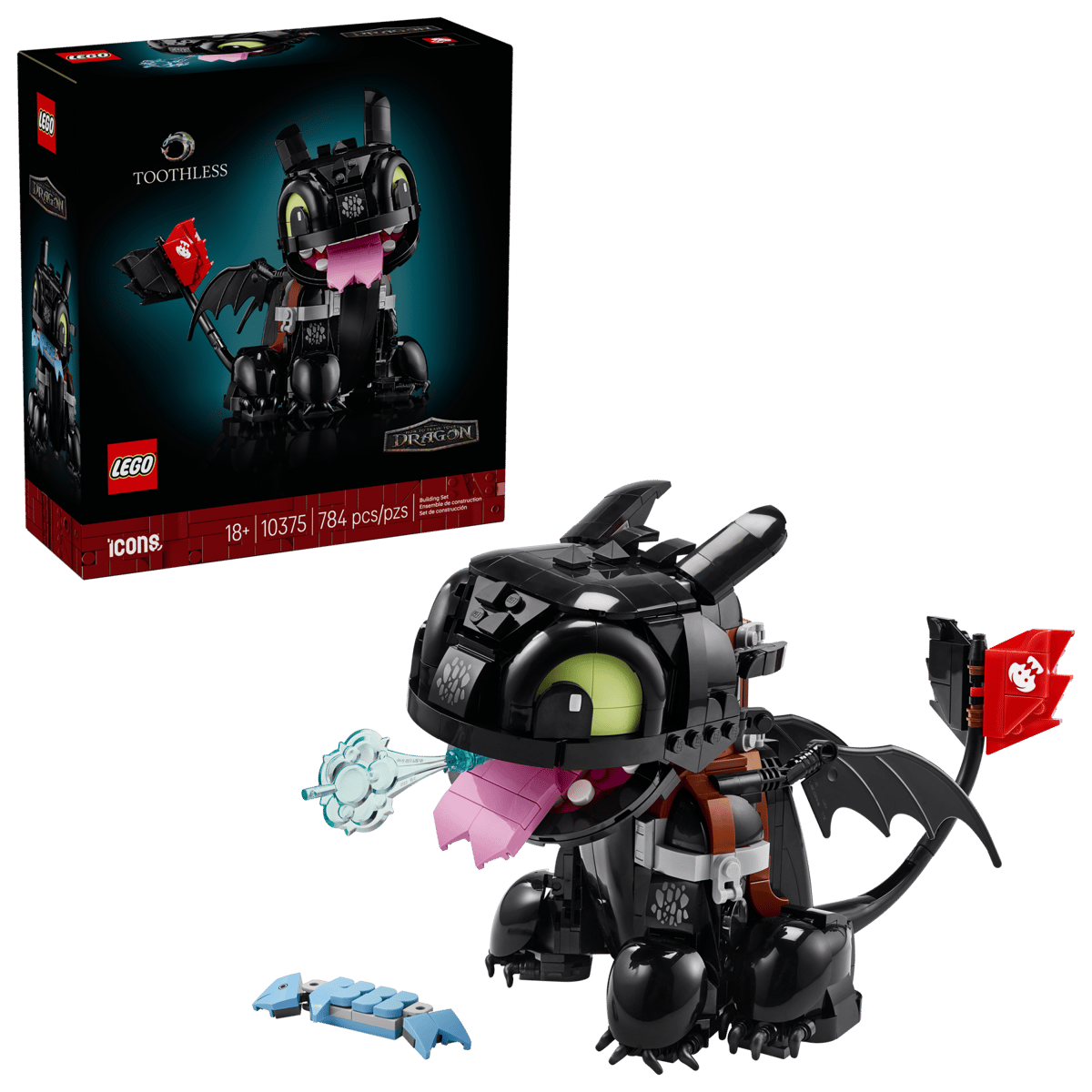 Como Entrenar A Tu Dragon Chimuelo Lego Icons