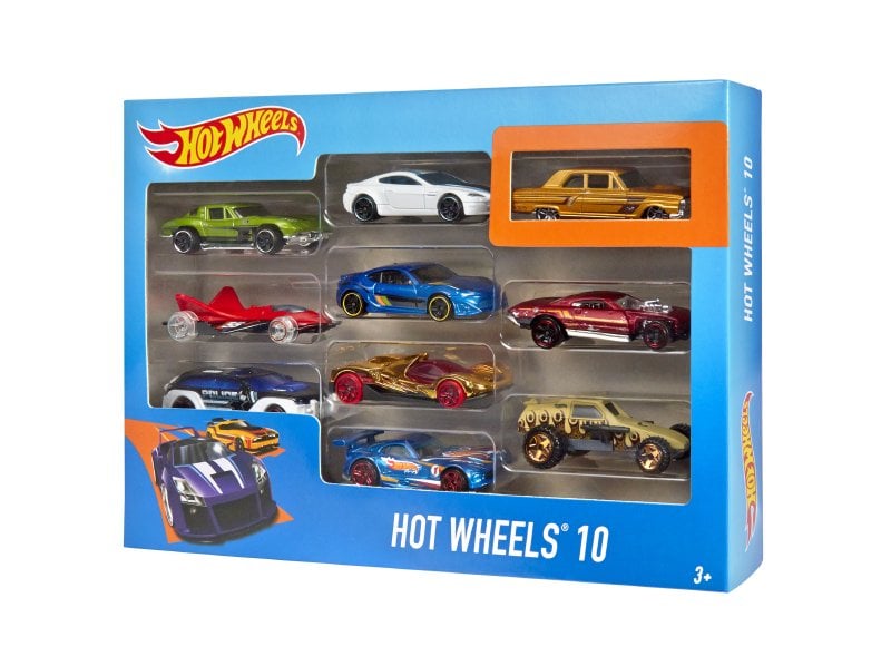 Set De 10 Autos Hot Wheels
