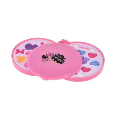 Set Circular Con Tres Pisos De Cosméticos Y Espejo Minnie