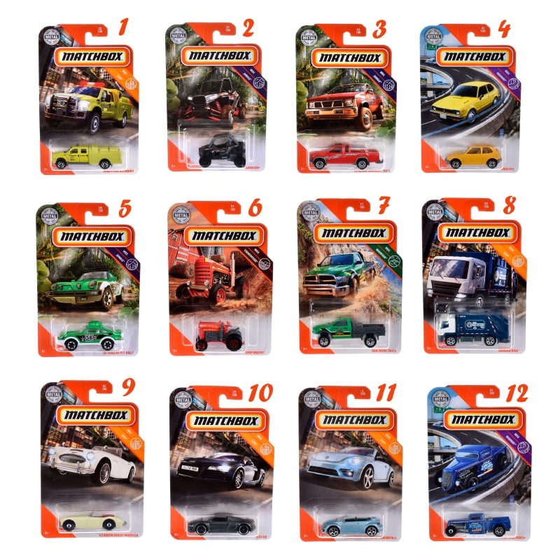 Matchbox Autos Básicos Surtido (1 unidad, modelo al azar)