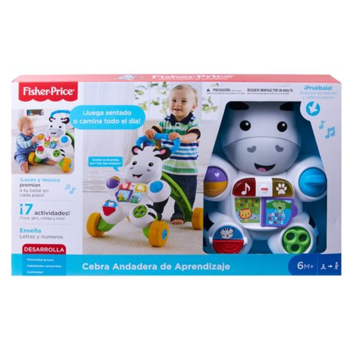 Fiisher Price Cebra Andador Aprende