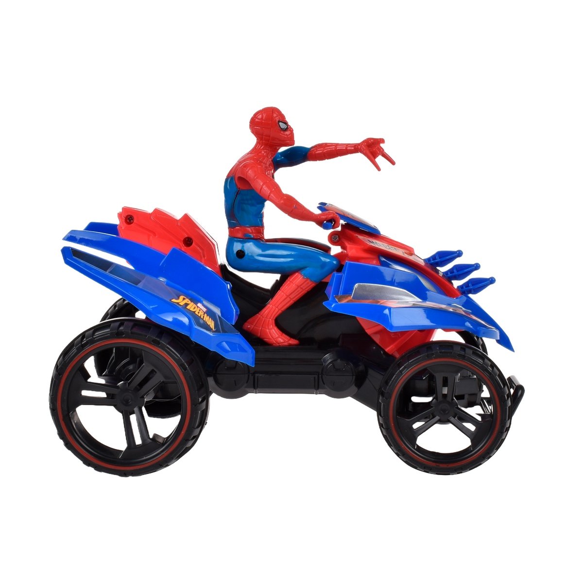 Cuatrimoto R/C Con Figura Spiderman