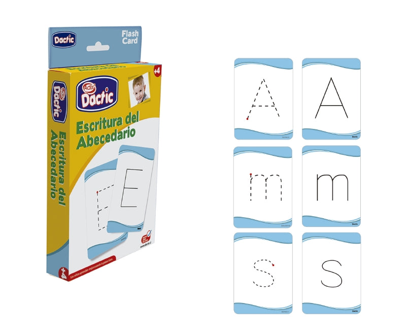 Lamina Escritura Abc Imprenta 17X12 Cm Dactic