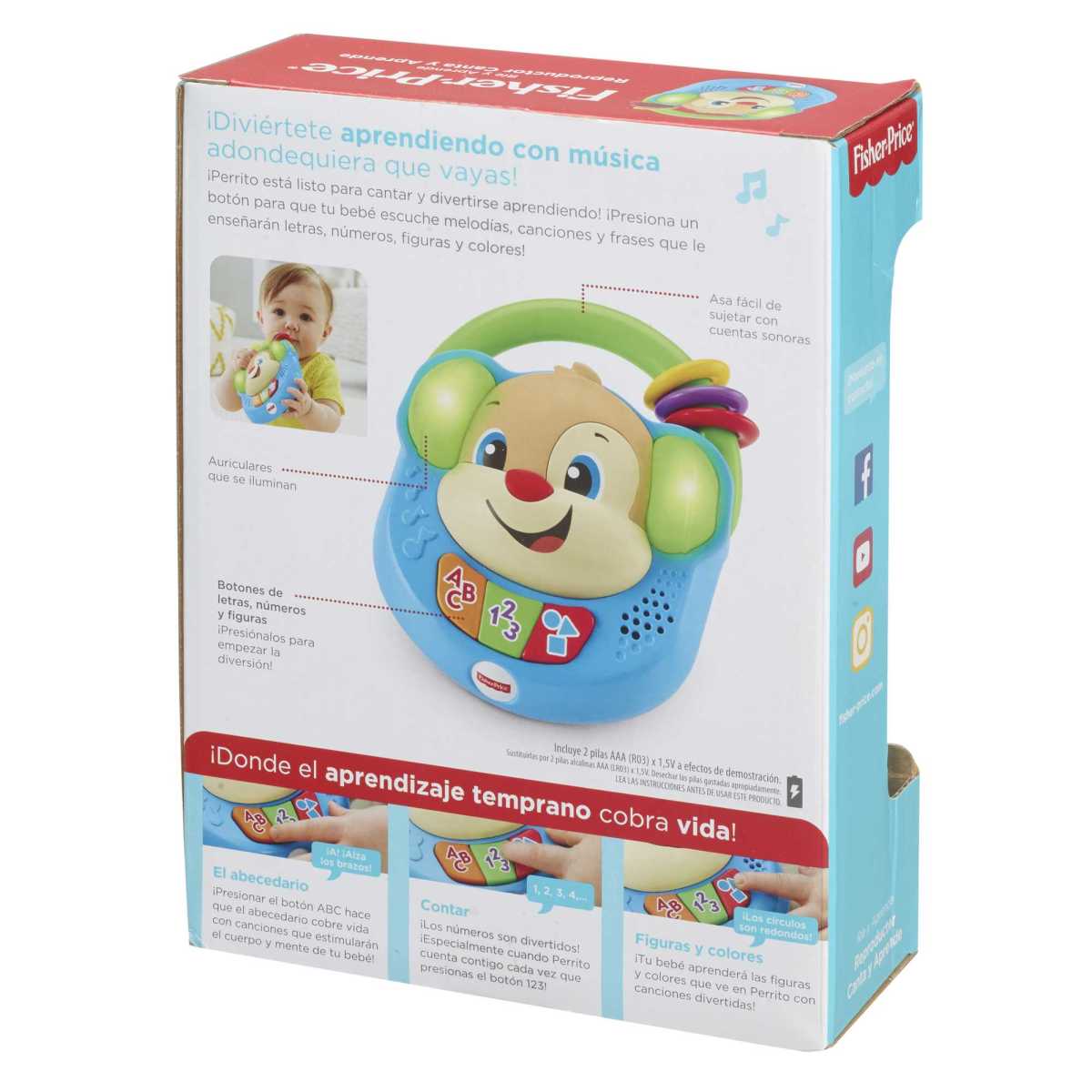 Reproductor Canta Y Aprende Fisher Price