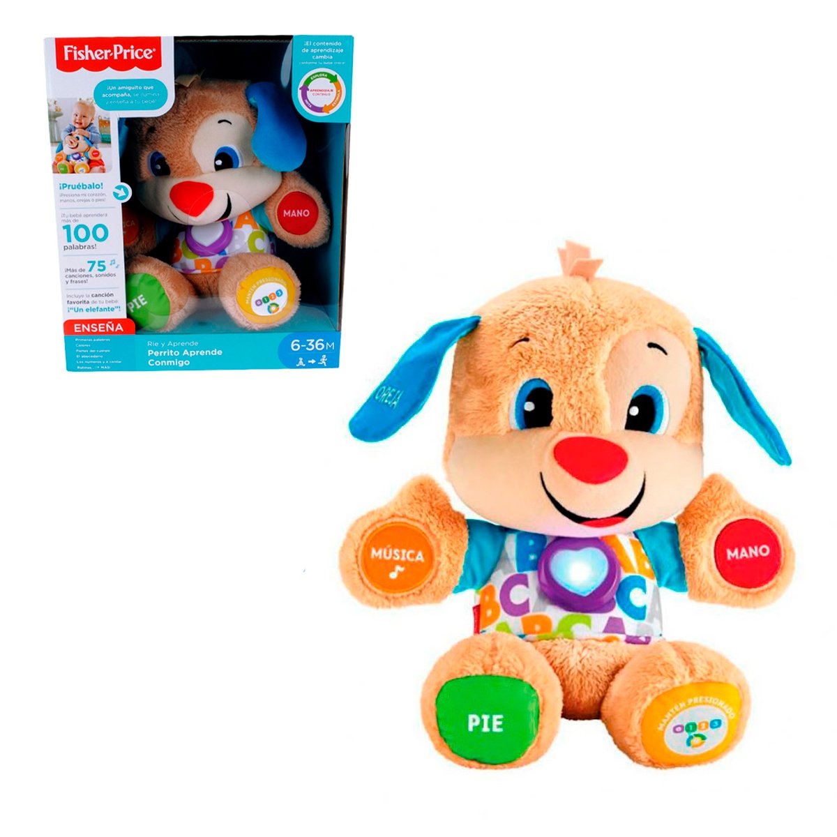 Ríe Y Aprende Perrito Aprende Conmigo Fisher Price