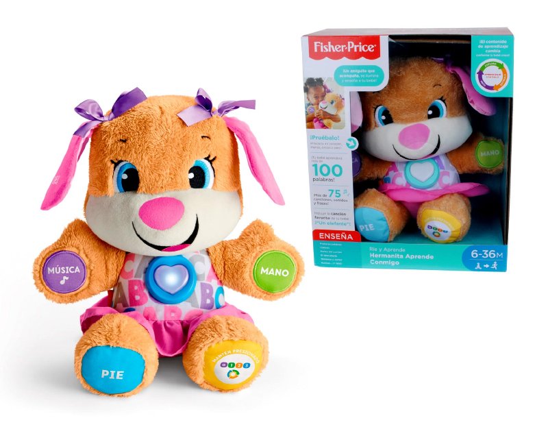 Rie Y Aprende Hermanita Aprende Con Fisher Price