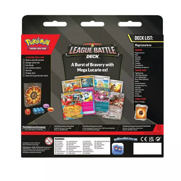 Pokemon Tcg Mega Lucario Ex League Battle Deck Ing