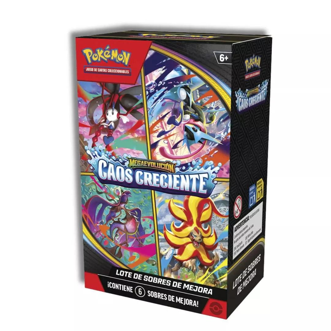 Pokemon Tcg Chaos Rising Booster Bundle Esp