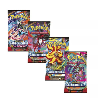 Pokemon Tcg Chaos Rising Booster Bundle Esp