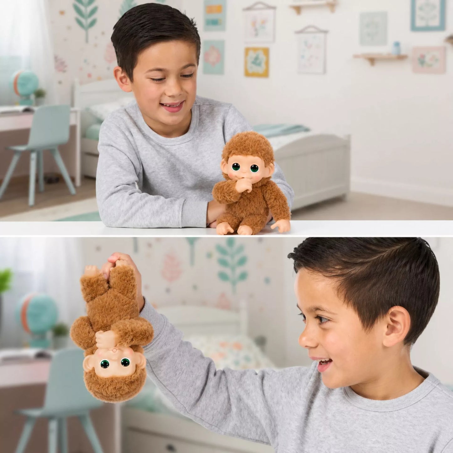 Little Live Pets My Baby Monkey S3 - Pepi Peach