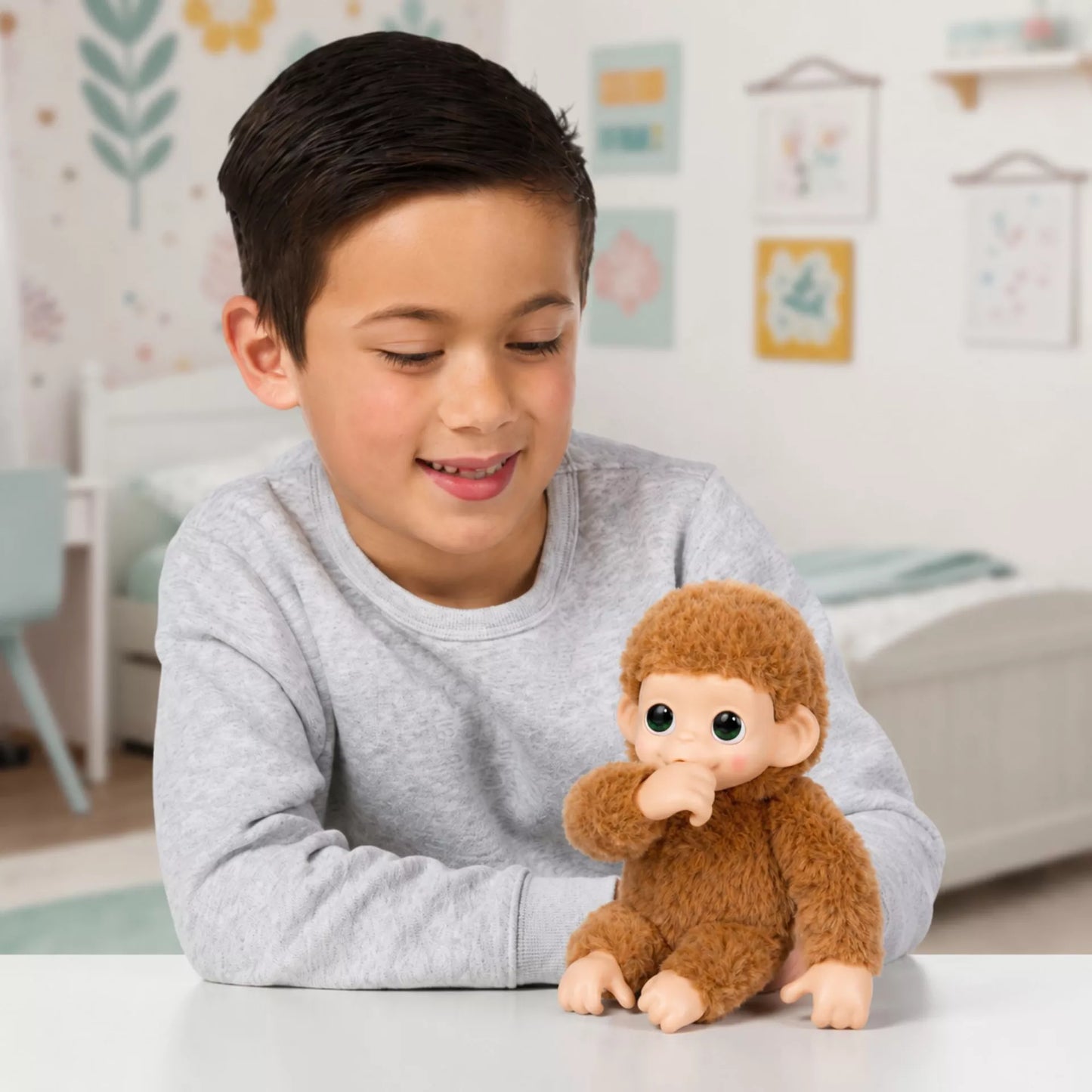 Little Live Pets My Baby Monkey S3 - Pepi Peach