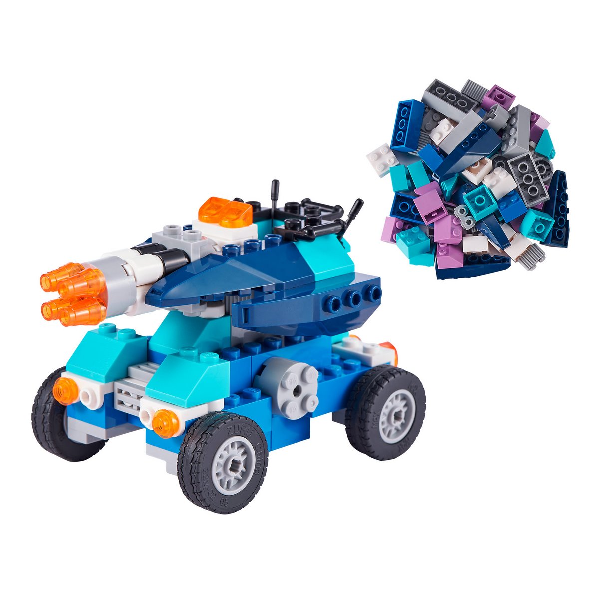Set 253 Bloques Max En Balde