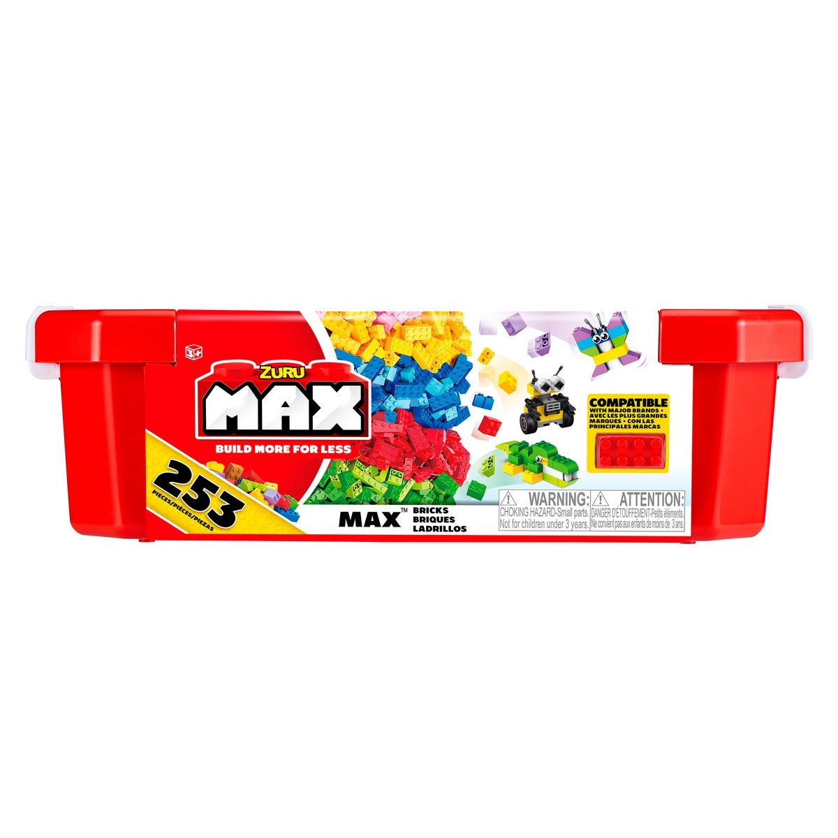 Set 253 Bloques Max En Balde