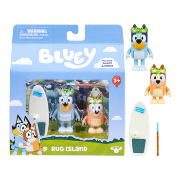 Bluey Pack De 2 Fig. S14 - Rug Island