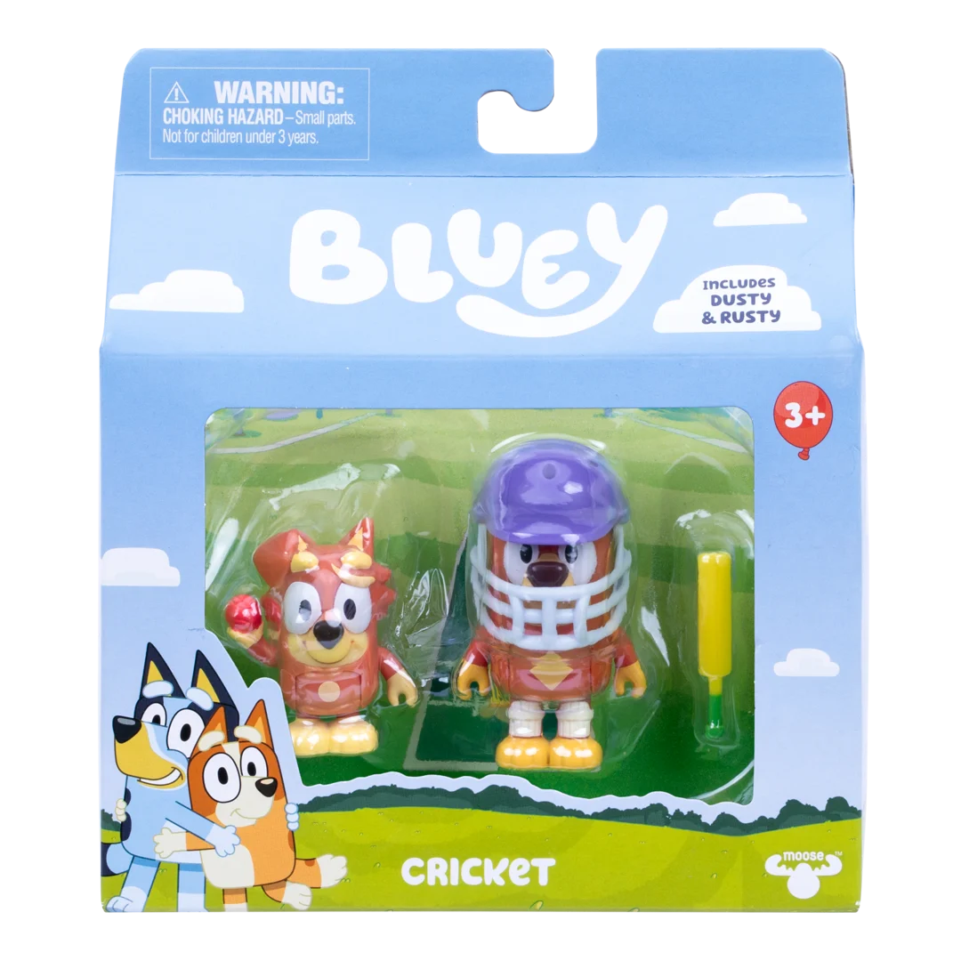 Bluey Pack De 2 Fig. S14 - Cricket