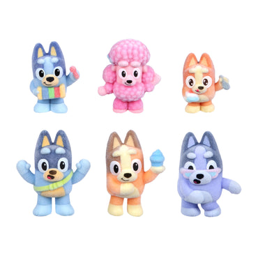 Bluey Fuzzies Deluxe Fig. Pack