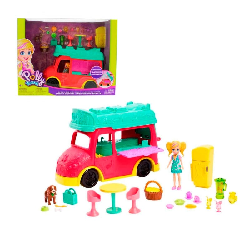 Polly Pocket Camión De Licuados