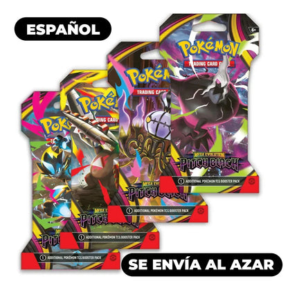 Pokemon Tcg Pitch Black Sleeved Booster Esp
