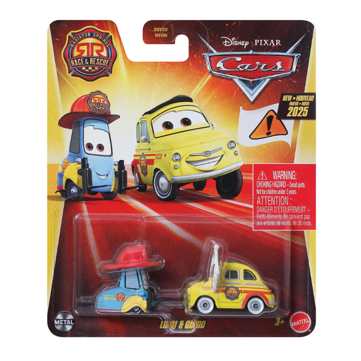 Disney Pixar Cars De Autos Basicos 1:55 - Sheriffluigi Y Guido