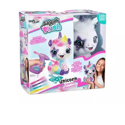 Peluche Diy Unicornio Airbrush