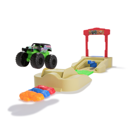 Monster Jam 1:72 Mini Playset - Grave Digger