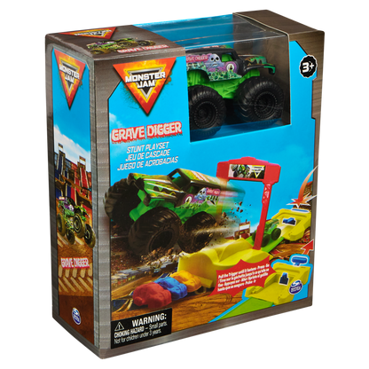 Monster Jam 1:72 Mini Playset - Grave Digger