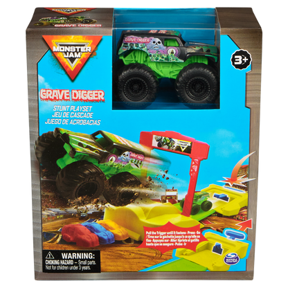 Monster Jam 1:72 Mini Playset - Grave Digger