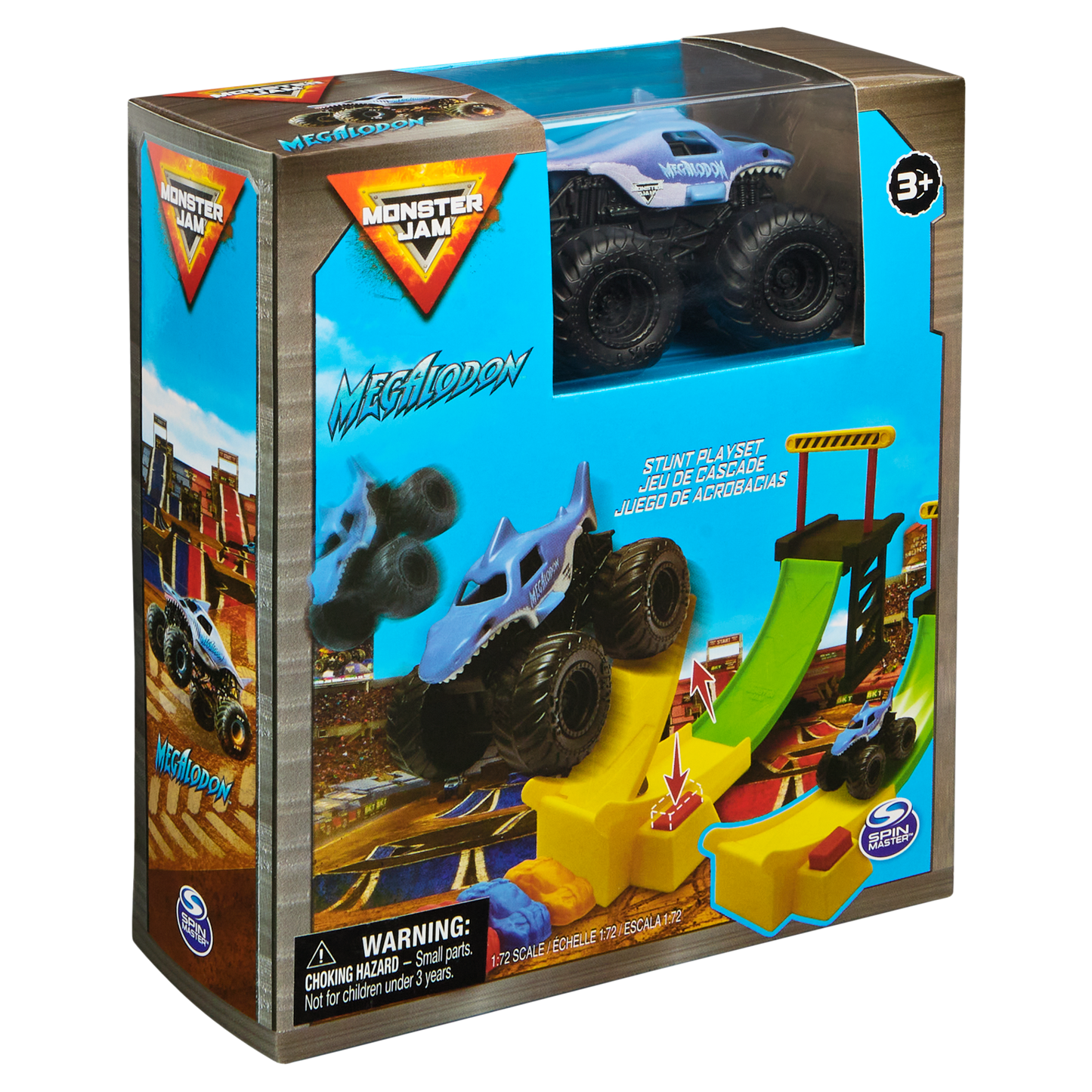Monster Jam 1:72 Mini Playset - Megalodon