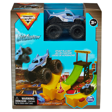 Monster Jam 1:72 Mini Playset - Megalodon