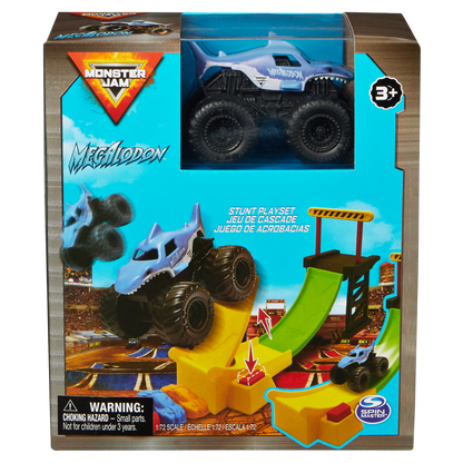 Monster Jam 1:72 Mini Playset - Megalodon