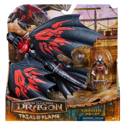 Como Entrenar A Tu Dragon Con Vikingo - Chimuelo + Hipo