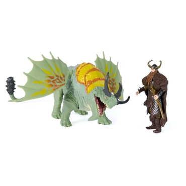 Como Entrenar A Tu Dragon Con Vikingo - Cuernatronante + Estoico