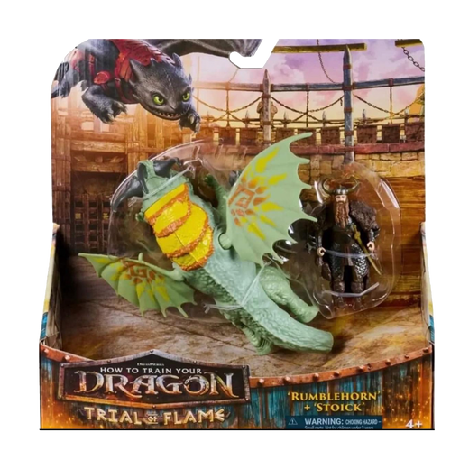 Como Entrenar A Tu Dragon Con Vikingo - Cuernatronante + Estoico