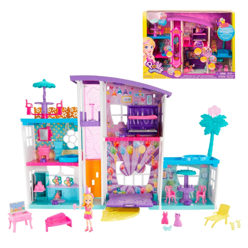 Polly Pocket Mega Casa De Sorpresas