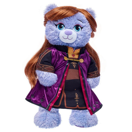 Set Peluche Anna Frozen + Peluca + Traje Build-A-Bear