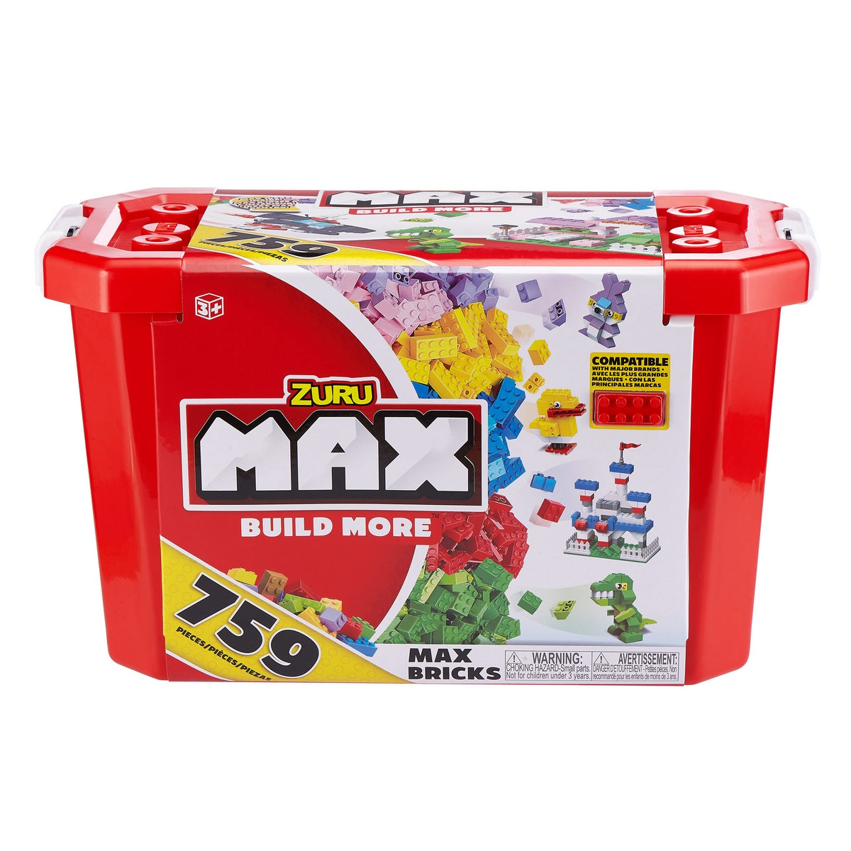 Set 759 Bloques Max En Balde
