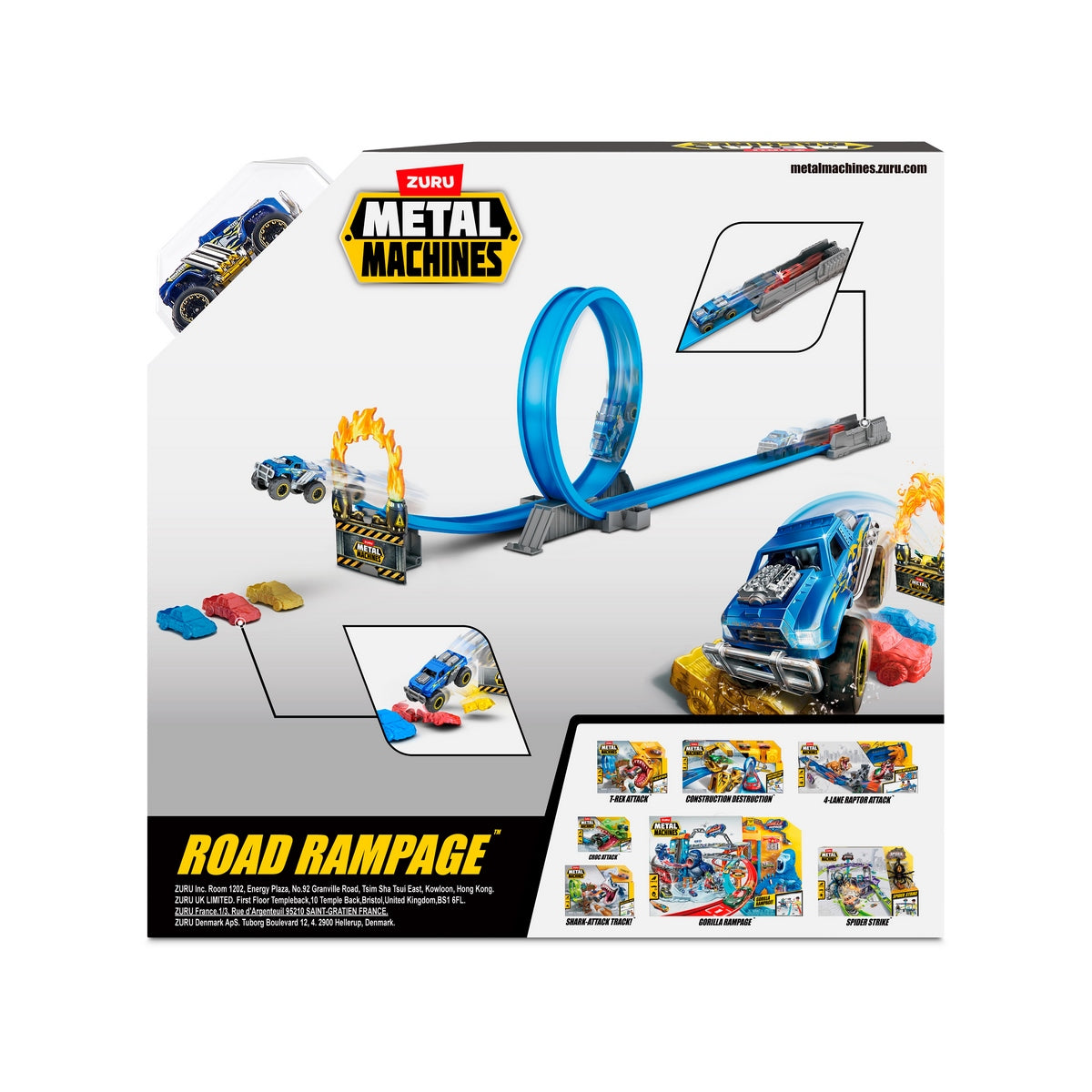 Pista Rampage Metal Machines