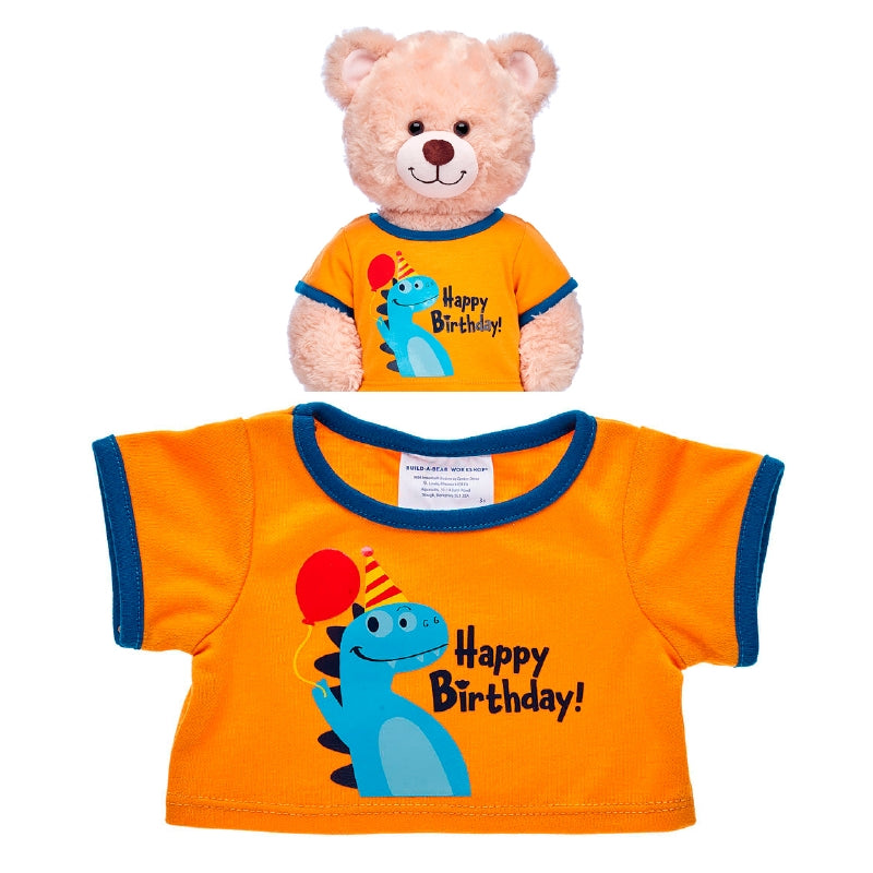 Polera Cumpleaã‘os Dino Build-A-Bear