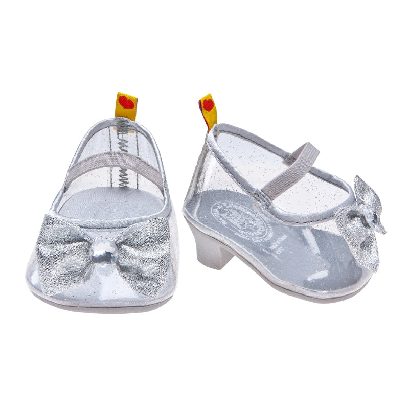 Zapatos Con Taco Plateados Build-A-Bear Categoría: Zapatos Build-a-Bear Tipo producto:  Accesorios para muñecas y muñecos de acción